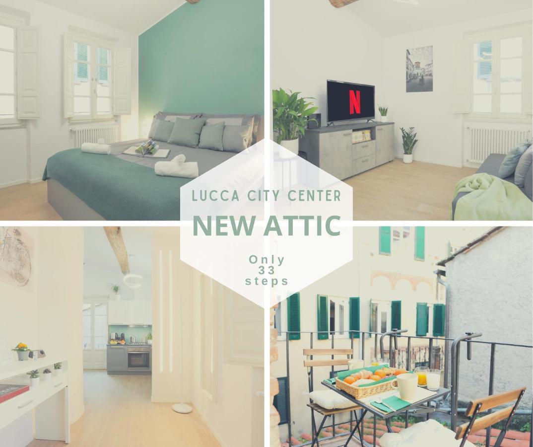 *New Attic*-Lucca Citycenter-Balcony-Netflix Екстер'єр фото